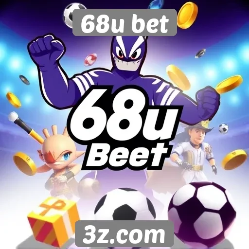 Variedade de jogos disponíveis no 68u bet
